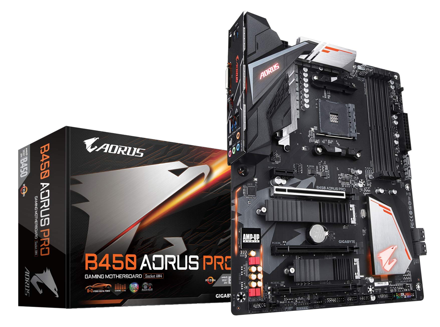 GIGABYTE B450 AORUS PRO WIFI マザーボード GIGABYTE B450 AORUS PRO Motherboard